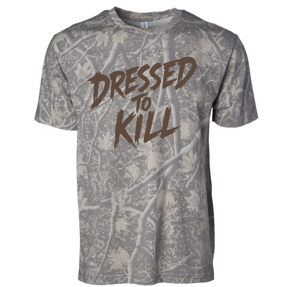 Dressed to Kill Camo Tee