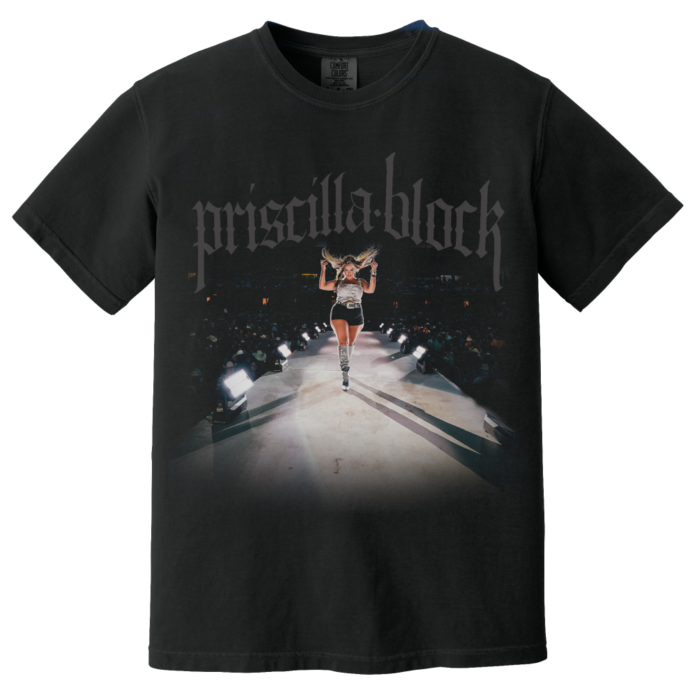 2025 Live Black Tour Tee