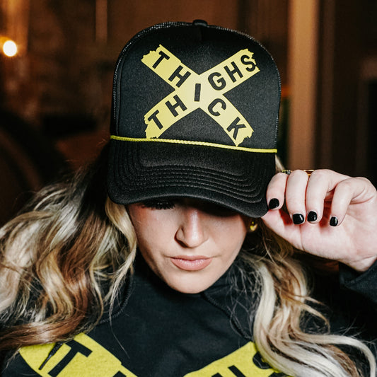 Thick Thighs Foam Trucker Hat