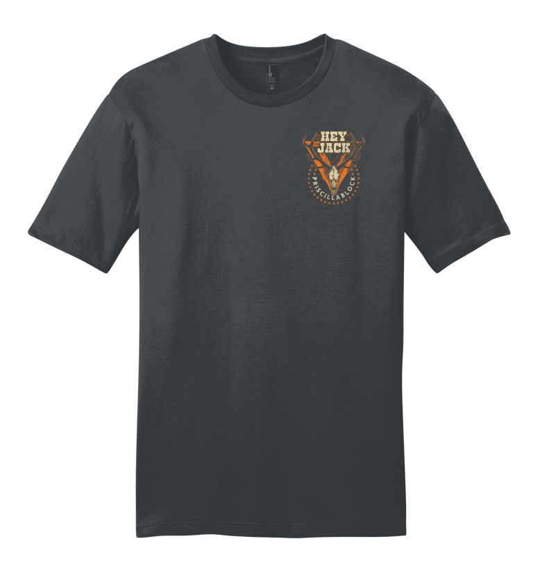 Charcoal Hey Jack Tee