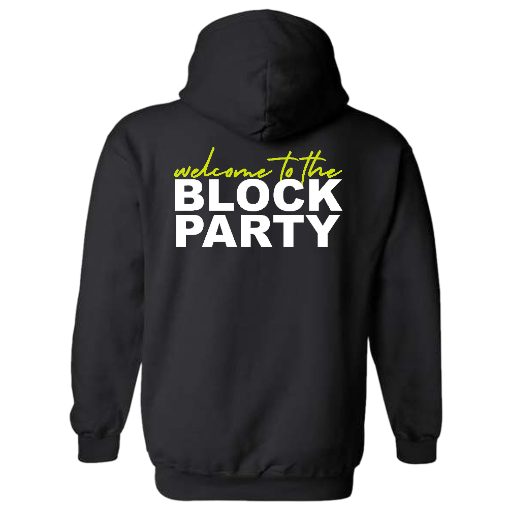 Black Thick Thighs Pullover Hoodie